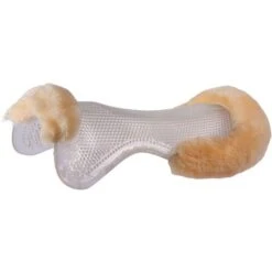 BR Gel PadSoft Gel Mit Schaffell Transparent L