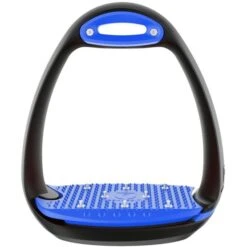 Compositi Steigbügel Eole AirPro Schwarz/Königsblau