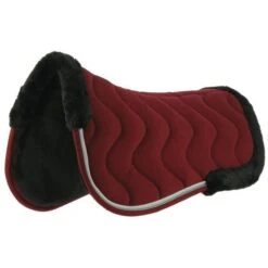 EQUITHÈME Sattelunterleger Jump Pro Bordeaux Warmblut