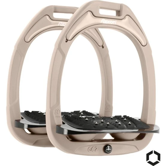 Flex-On Steigbügel Green Composite Inclined Ultra Grip Schwarz/Schwarz/Burgund 9 Flex-On Steigbügel Green Composite Inclined Ultra Grip Schwarz/Schwarz/Burgund – Bild 9