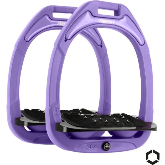 Flex-On Steigbügel Green Composite Inclined Ultra Grip Schwarz/Schwarz/Burgund 8 Flex-On Steigbügel Green Composite Inclined Ultra Grip Schwarz/Schwarz/Burgund – Bild 8