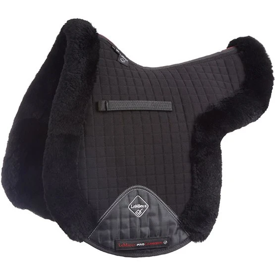 LeMieux Sattelunterleger Full Monty VS Numnah Schwarz L 1 LeMieux Sattelunterleger Full Monty VS Numnah Schwarz L