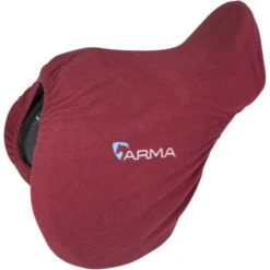 Arma By Shires Sattelschoner Fleece Maroon